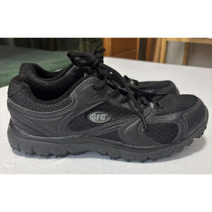 Shoes For Crews Women's 9 Black Slip Resistant Workwear Sneakers Service Comfort